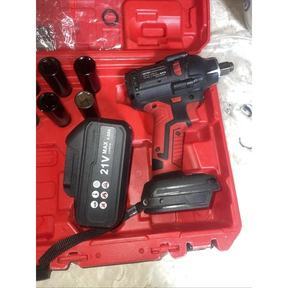 Aoben 21V Cordless High Torque Impact Wrench 1/2